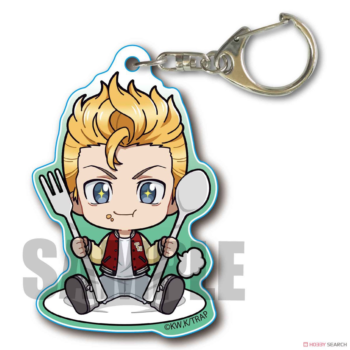 Resin Art Keychain - 東京卍リベンジャーズ公式グッズ 乾橘 ナオト・タチバナ ドラケン 三戸篤志 花垣武道