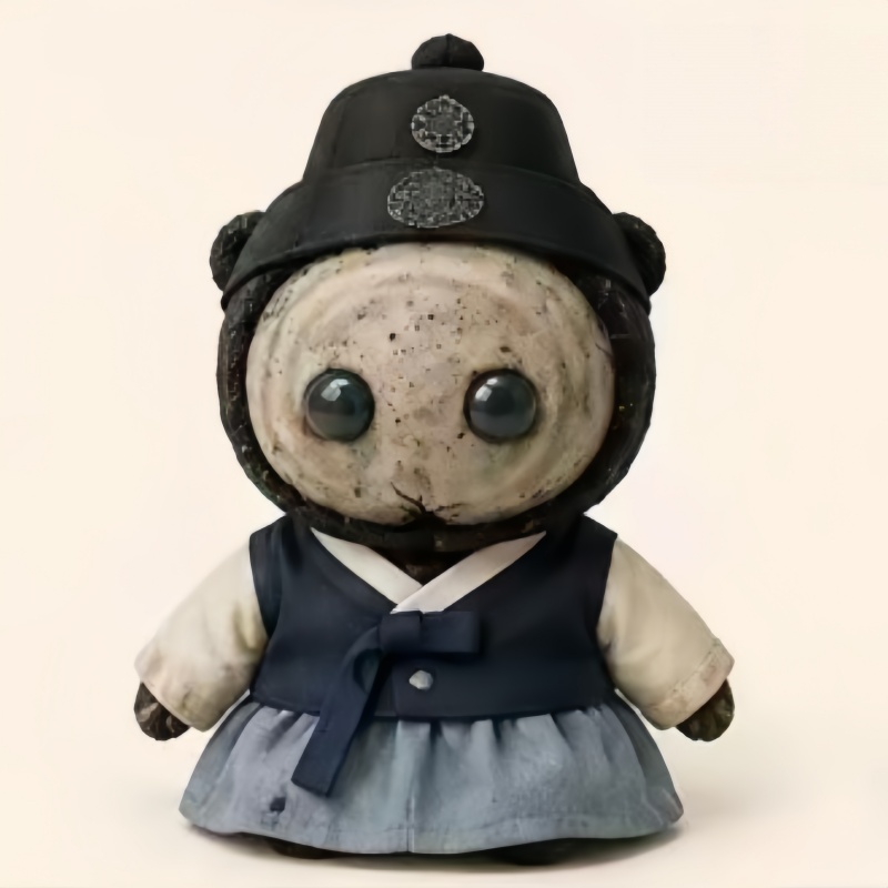 Resin Art Keychain - 新東宮（東宮）トクグイ樹脂製フィギュアキーホルダー バッグペンダントチャーム 韓国ドラマコレクタブルオーナメント 誕生日プレゼント