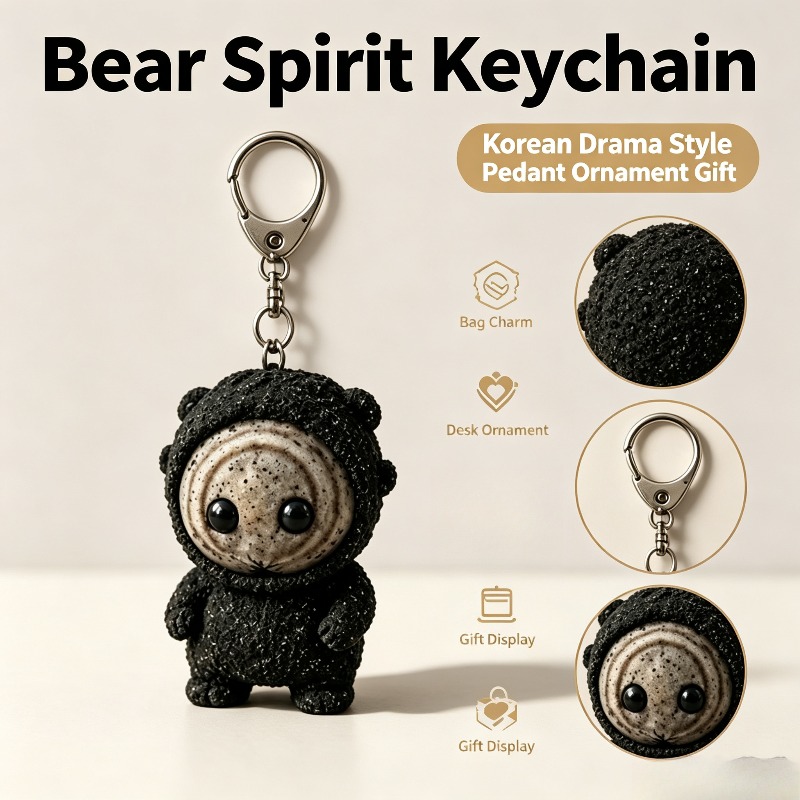 Resin Art Keychain - 東宮（トングン）トクグイ樹脂製フィギュアキーホルダー バッグペンダントチャーム 韓国ドラマコレクタブルオーナメント 誕生日プレゼント