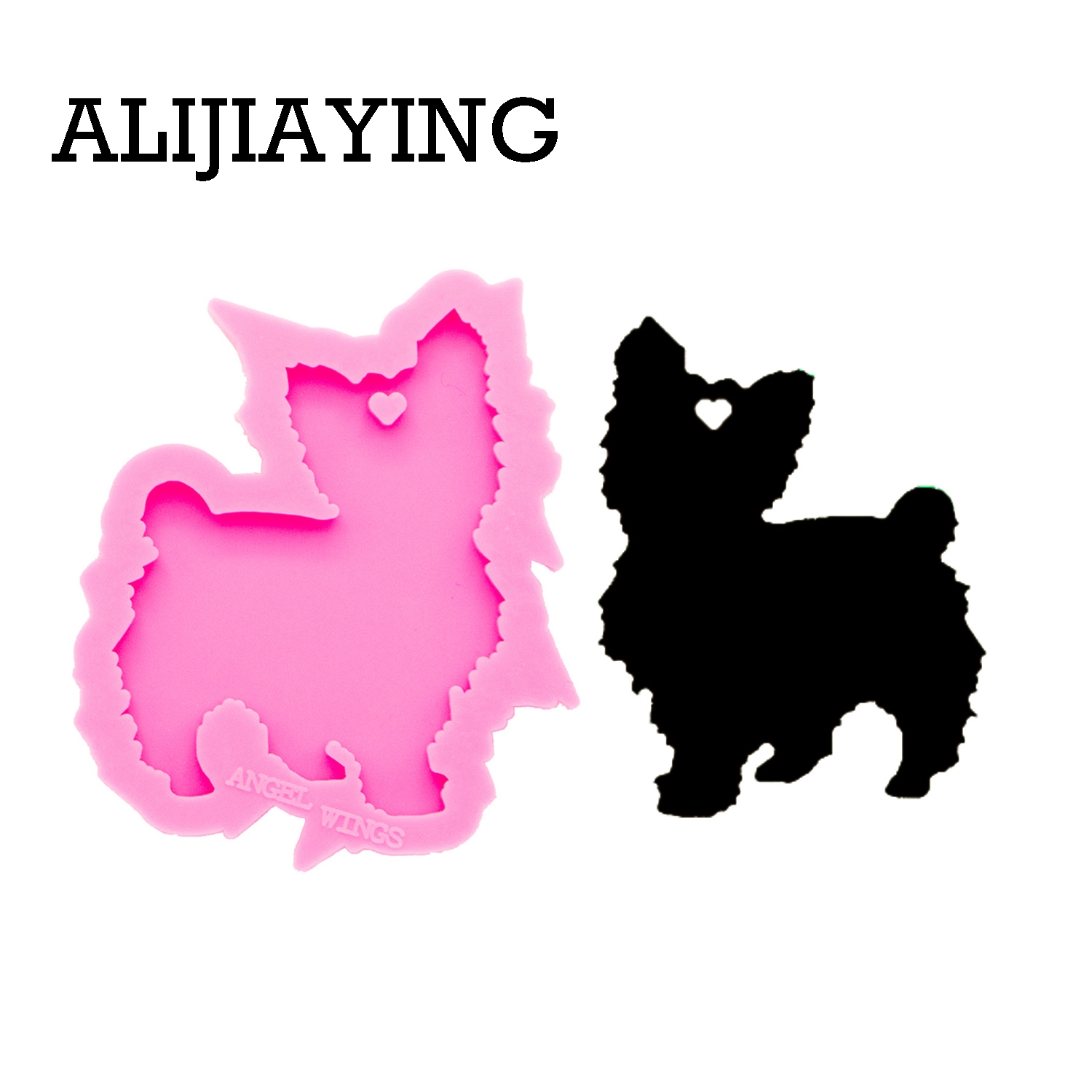 Resin Art Keychain Design - DY0264 スムーズなアートデザイン可愛く猫クラフトエポキシ樹脂 DIY シリコーン型キーホルダージュエリー