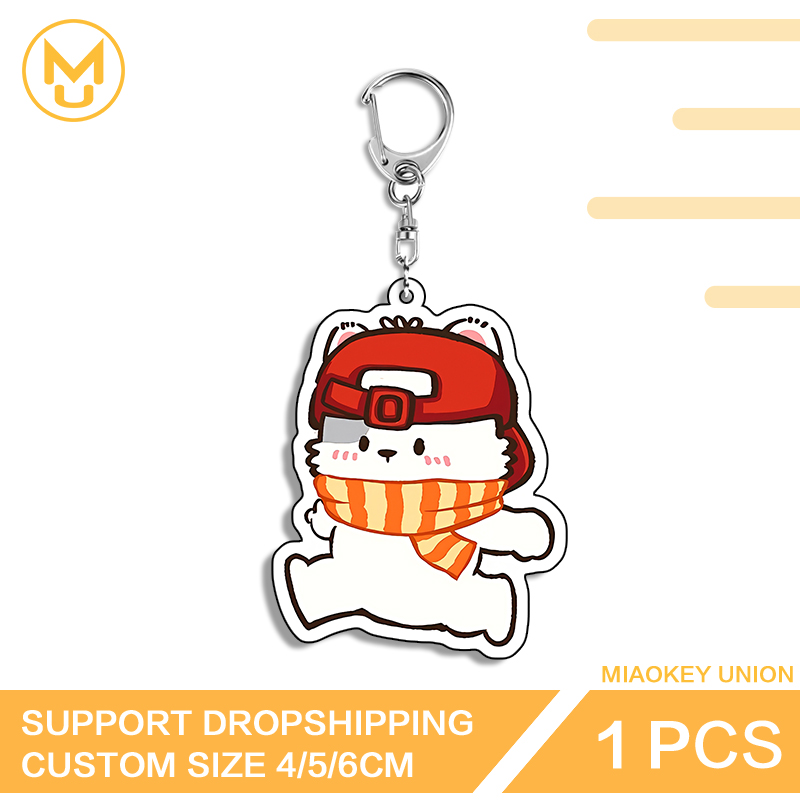 キュートランベア目を引くエッジの効いた独占的なデザイン両面ア - Resin Art Keychain Design のレビューと価格