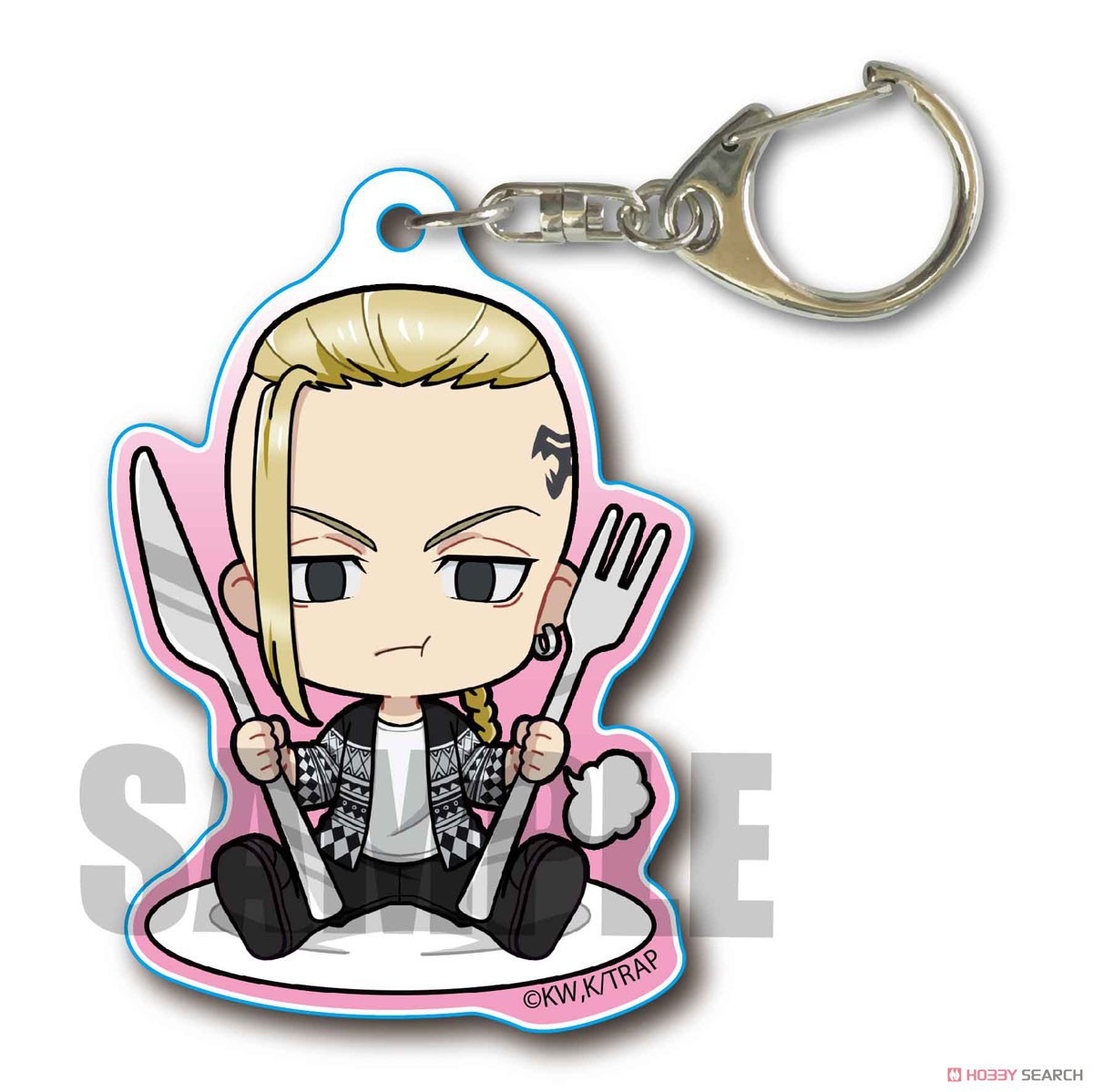 東京卍リベンジャーズ公式グッズ  乾橘 ナオト・タチバナ ド - Resin Art Keychain のレビューと価格