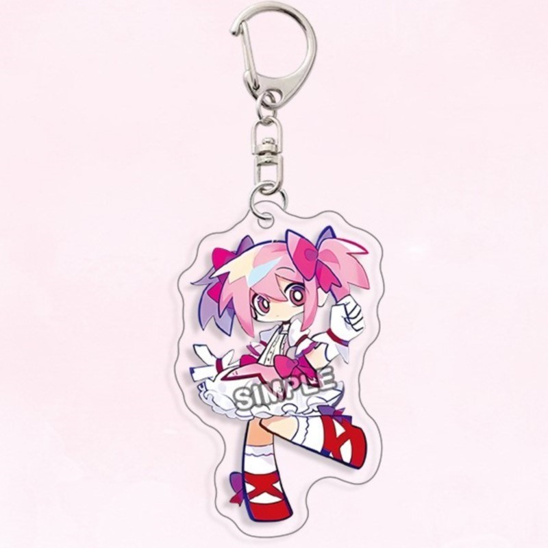 魔法少女まどか☆マギカ カナメ アクリル製キーホルダー ジュ - Resin Art Keychain のレビューと価格