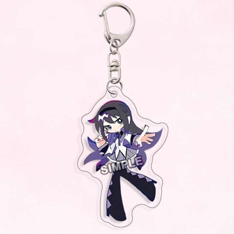 魔法少女まどか☆マギカ カナメ アクリル製キーホルダー ジュ - Resin Art Keychain のレビューと価格
