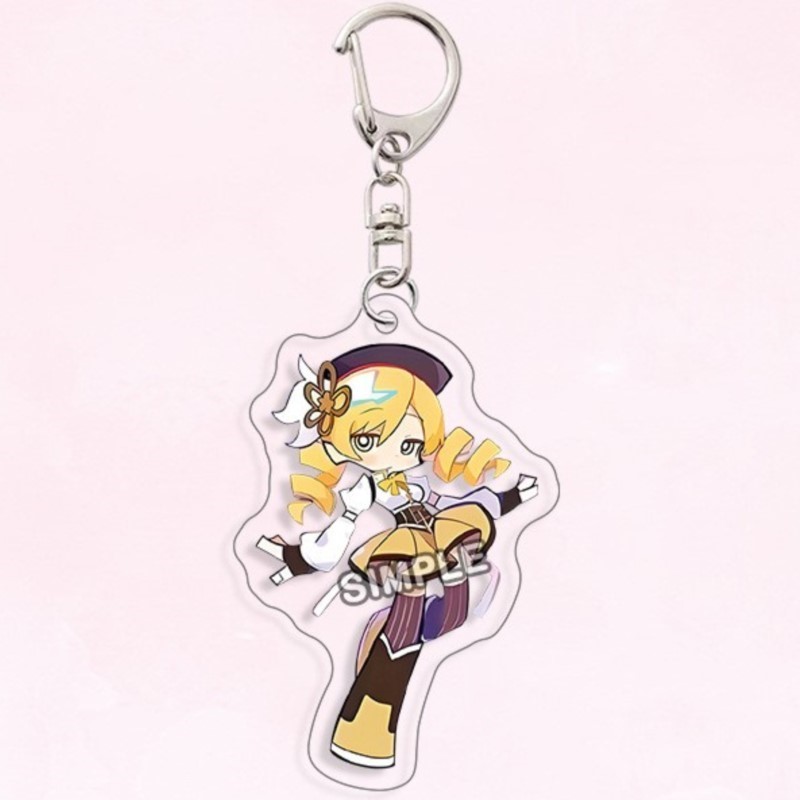 魔法少女まどか☆マギカ カナメ アクリル製キーホルダー ジュ - Resin Art Keychain のレビューと価格