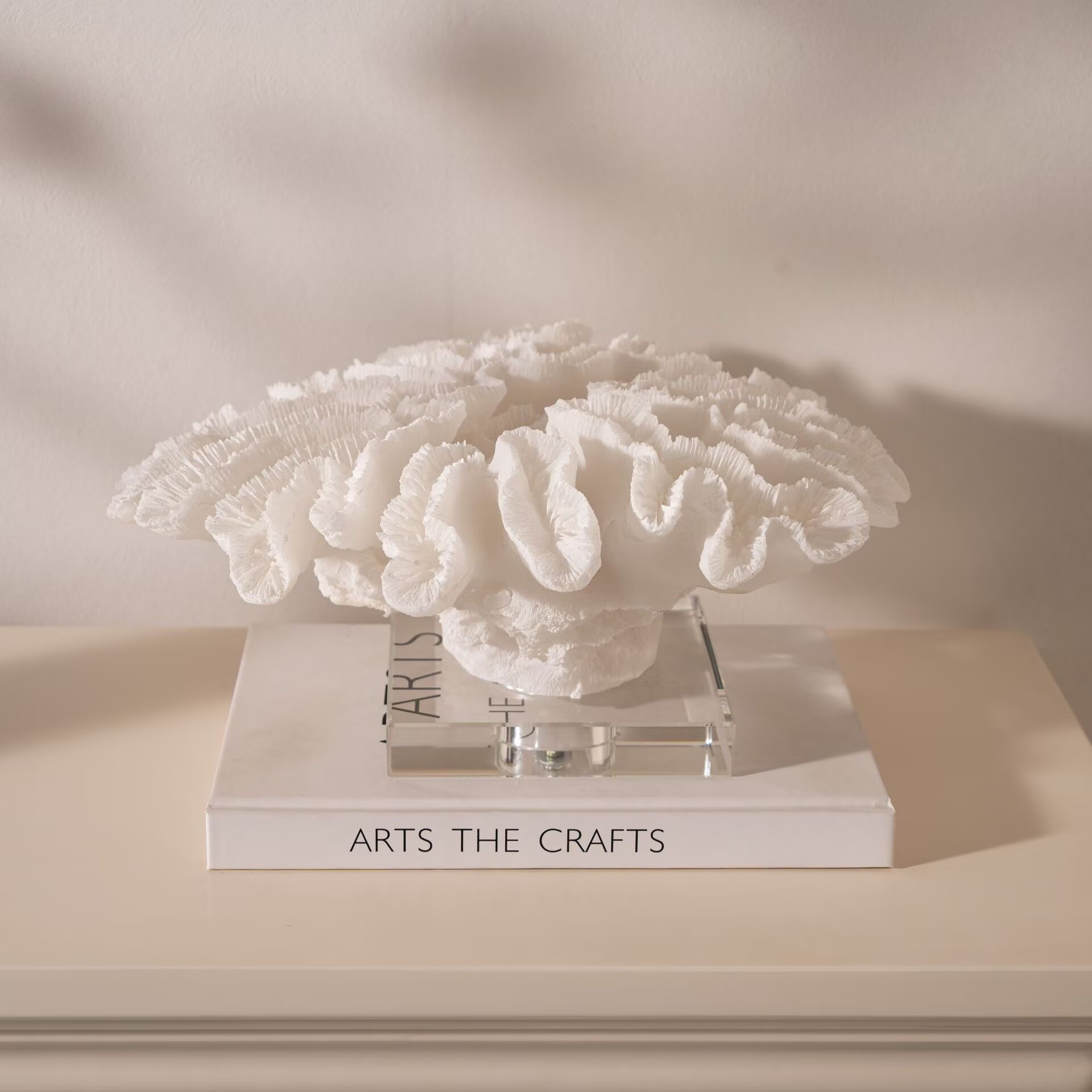 室内装飾品 アート彫刻 ノルディック風サンゴの置物 書斎 ワ - Resin Art Decoration Items のレビューと価格