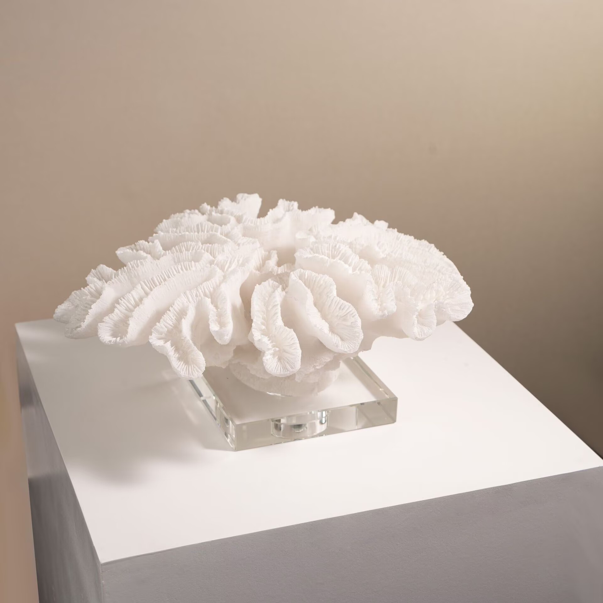 室内装飾品 アート彫刻 ノルディック風サンゴの置物 書斎 ワ - Resin Art Decoration Items のレビューと価格