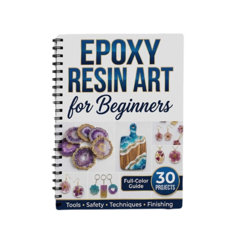 ステップバイステップ エポキシ樹脂アートハンドブック 30  - Resin Art Guide Free のレビューと価格