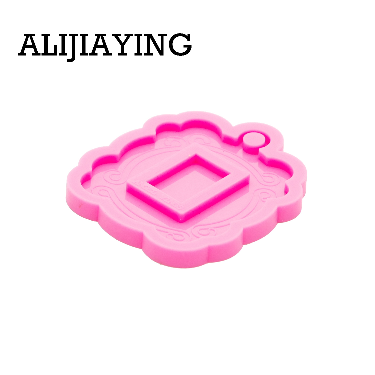DY0262 スムースアートデザイン フォトフレームペンダン - Resin Art Keychain Design のレビューと価格