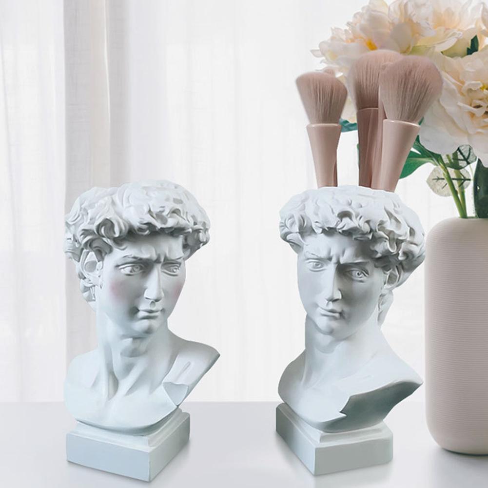 クリエイティブペンホルダーアートフラワーポット化粧ブラシ収納 - Resin Art Pen のレビューと価格