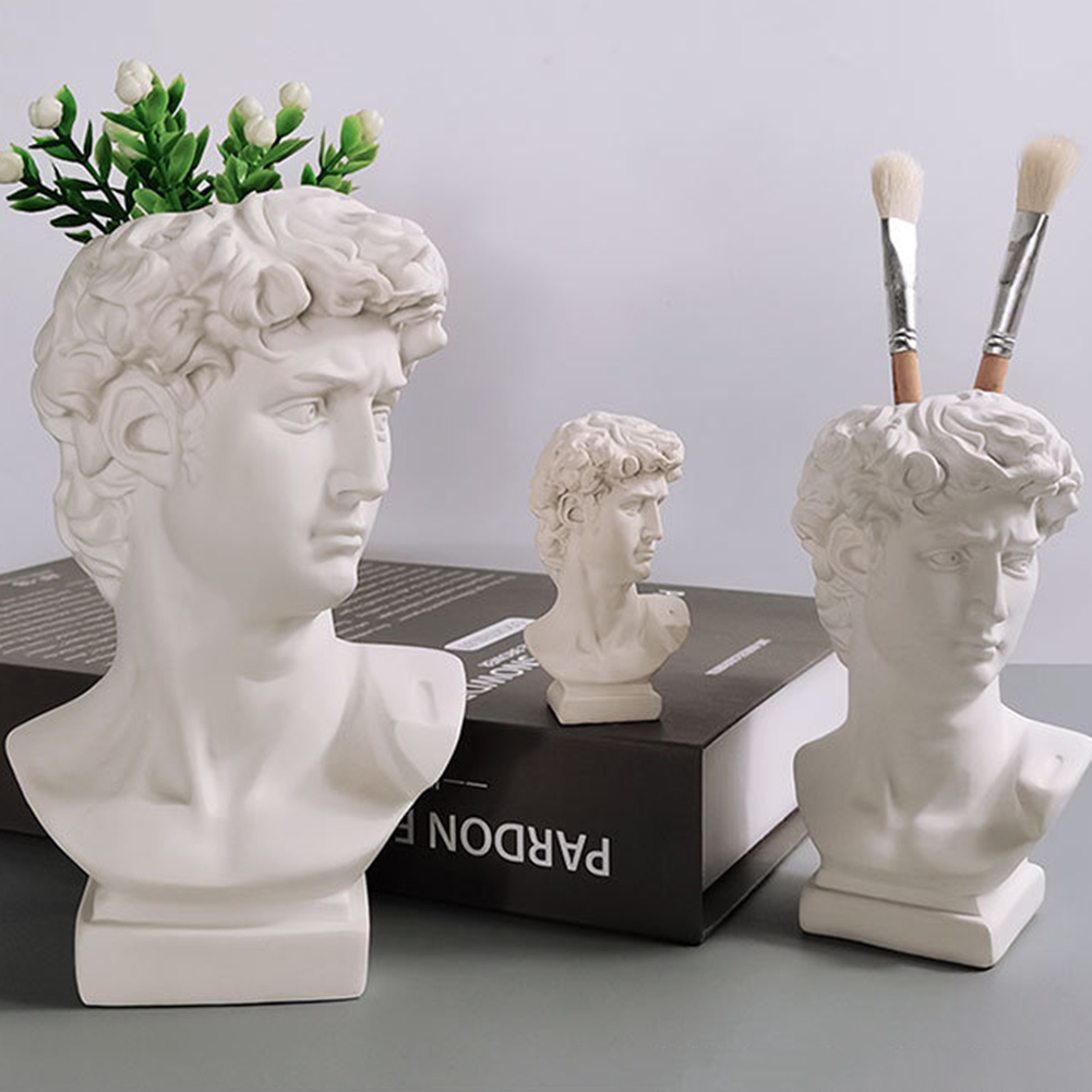 クリエイティブペンホルダーアートフラワーポット化粧ブラシ収納 - Resin Art Pen のレビューと価格