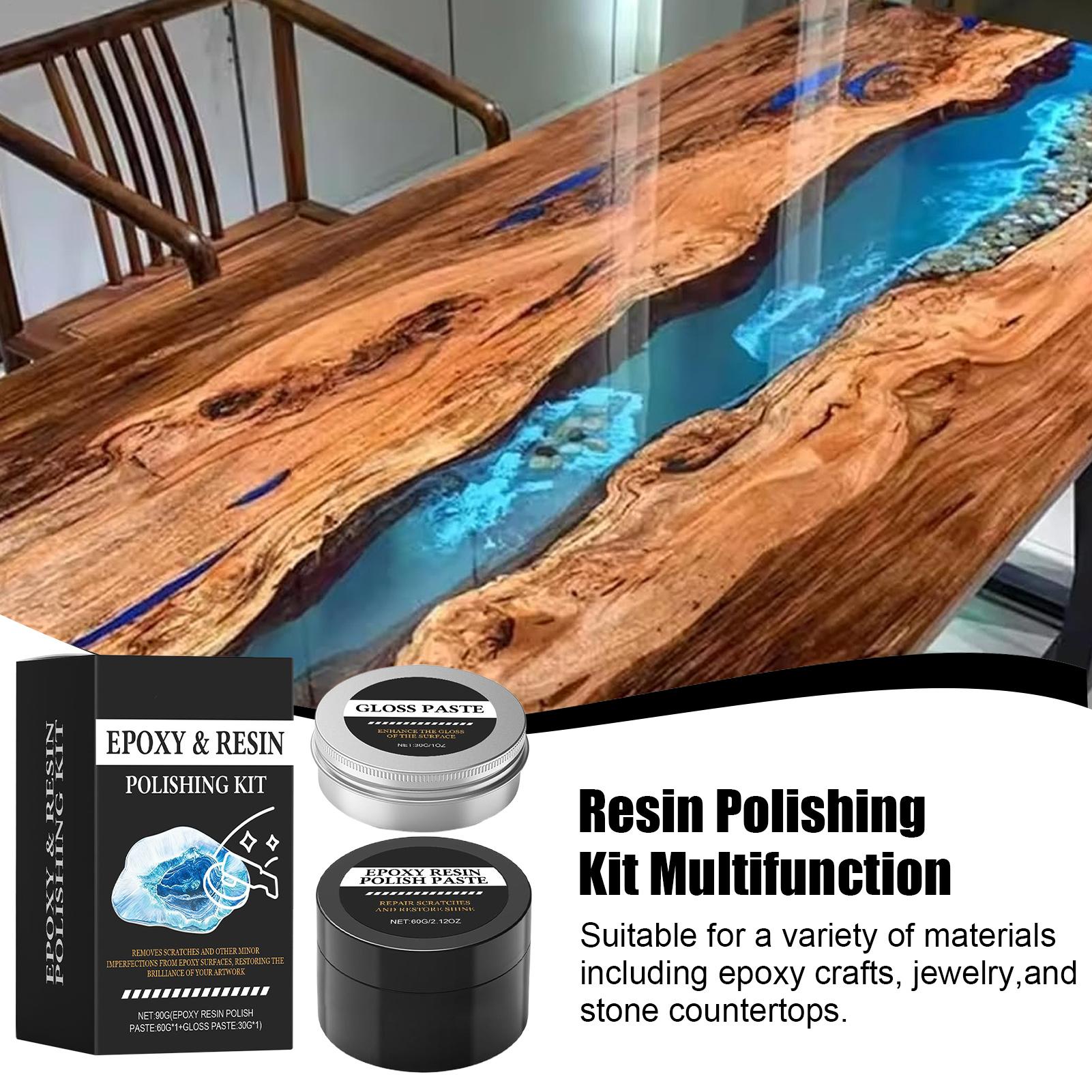 エポキシ樹脂研磨キット - 光沢を回復するクリーミーな傷除去 - Resin Art For Beginner のレビューと価格
