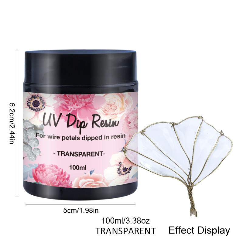 12色のUVディッピングレジン（ワイヤー形状用） – 1本あ - Resin Art Acrylic のレビューと価格
