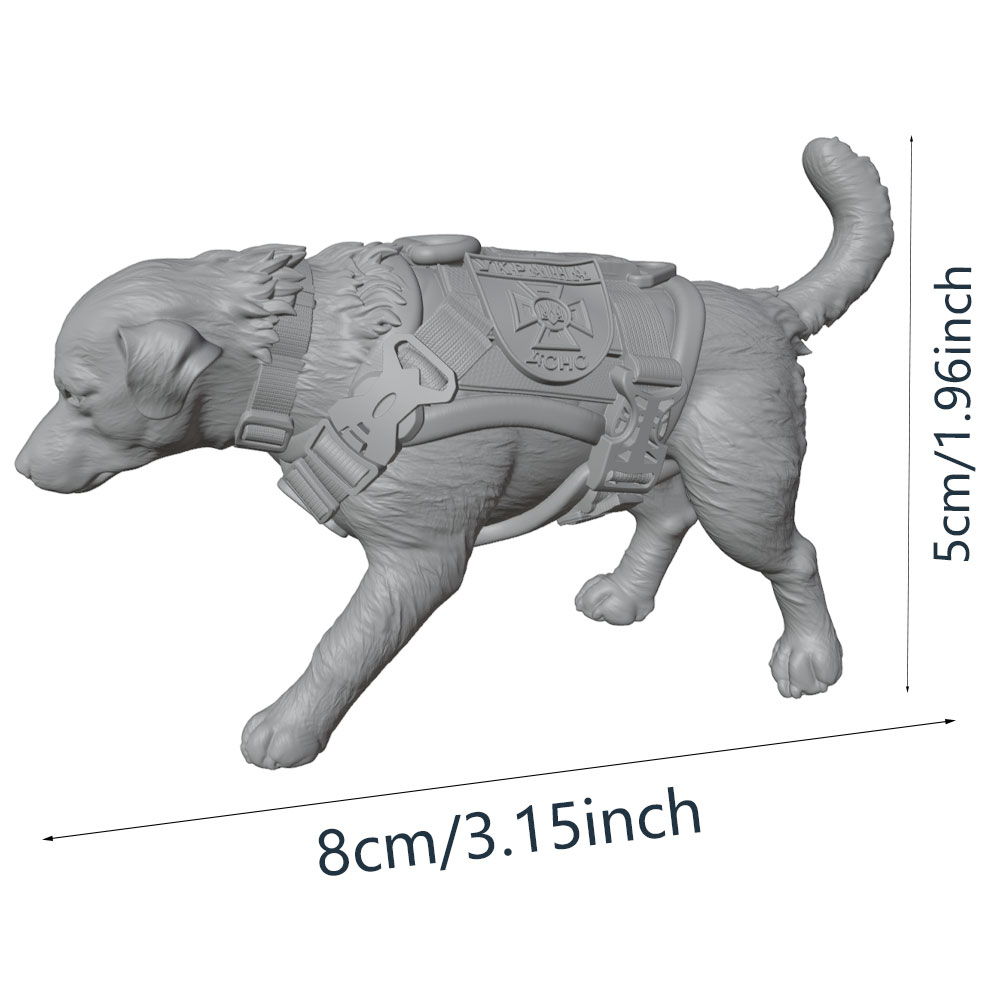 ラブラドール・レトリバーの警察犬、盲導犬をモチーフにしたミニ - Resin Art Guide Free のレビューと価格