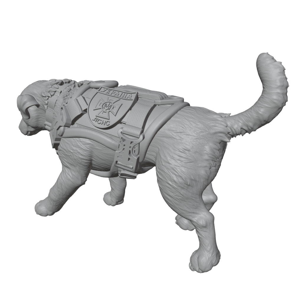 ラブラドール・レトリバーの警察犬、盲導犬をモチーフにしたミニ - Resin Art Guide Free のレビューと価格