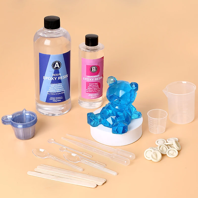 エポキシ樹脂キット クリスタルクリア 簡単混合 AB樹脂 ス - Epoxy Resin Ab のレビューと価格