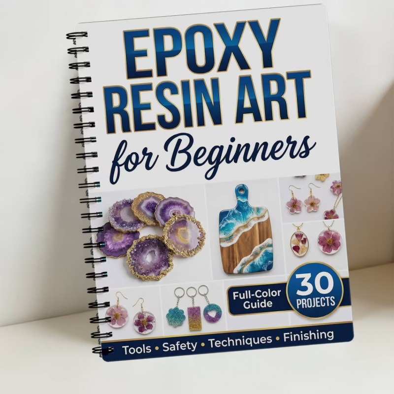 エポキシ樹脂アートハンドブック 初心者向けクラフト製作ガイド - Resin Art Guide Free のレビューと価格