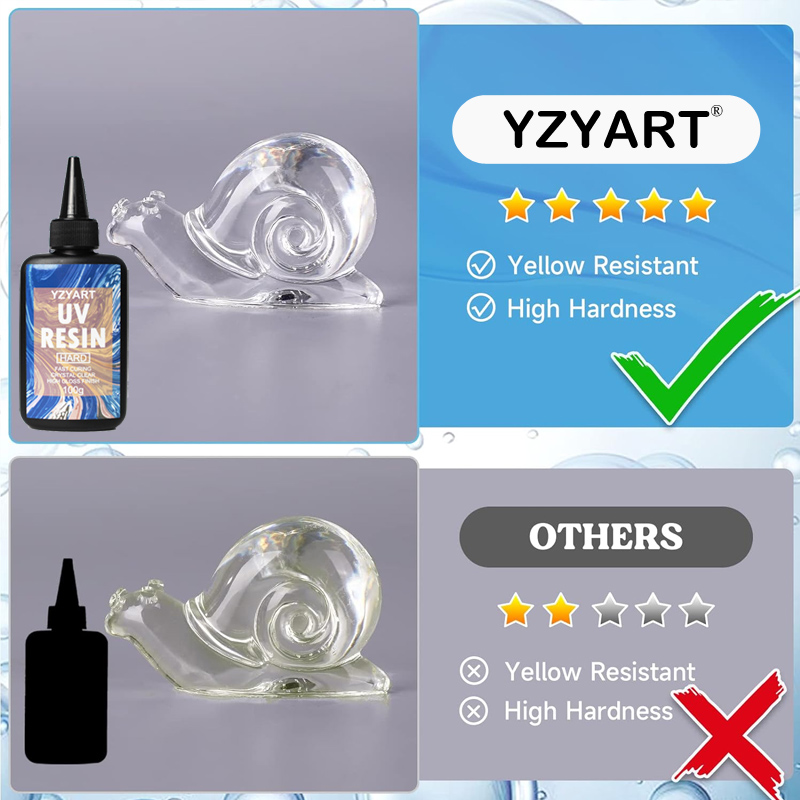 アップグレードされた UV 樹脂ハードスターターハードタイプ - Resin Art For Beginner のレビューと価格
