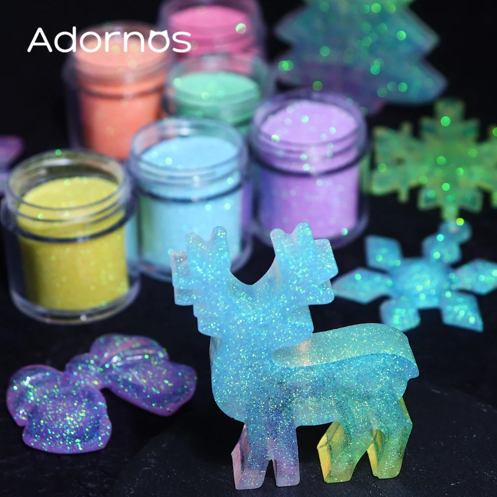 虹色グリッターシュガーパウダーエポキシ樹脂顔料着色剤染料樹脂 - Resin Dye Opaque のレビューと価格