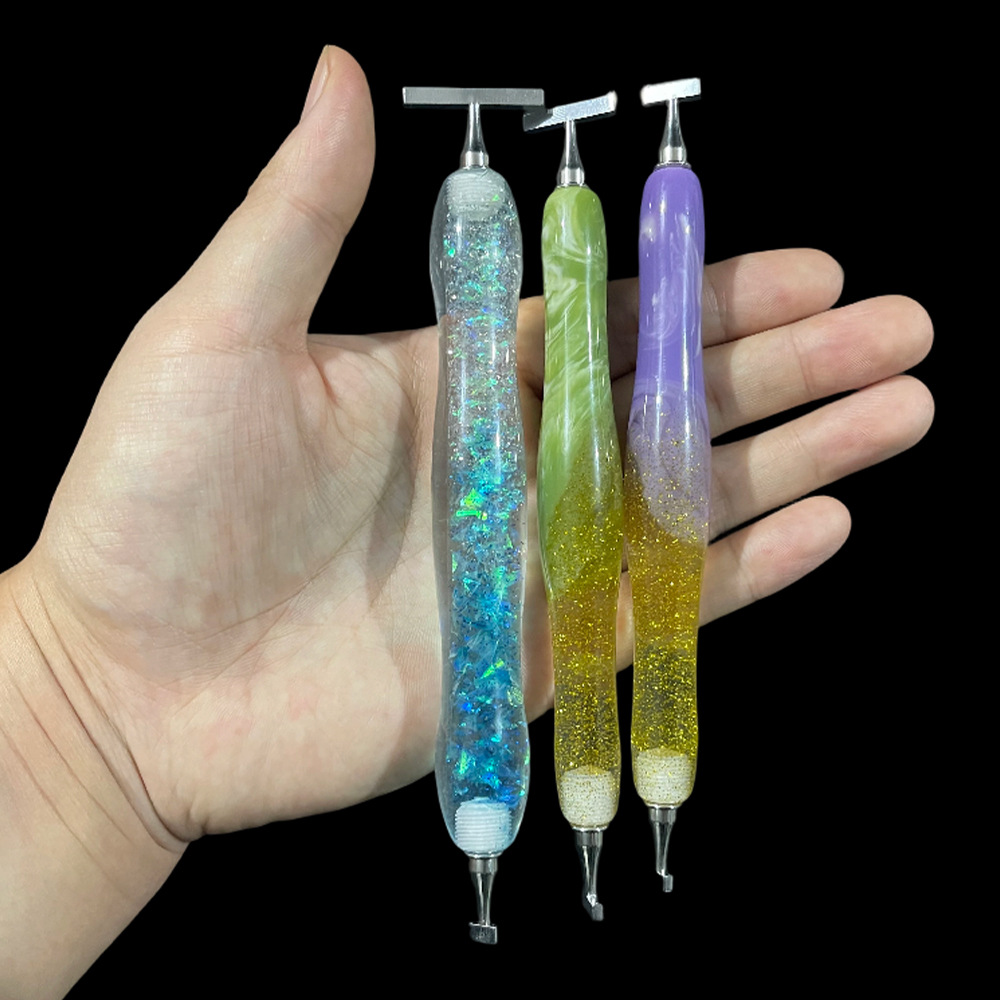 美しい光沢のあるネジ式ダイヤモンドペインティングペン多機能金 - Resin Art Pen のレビューと価格
