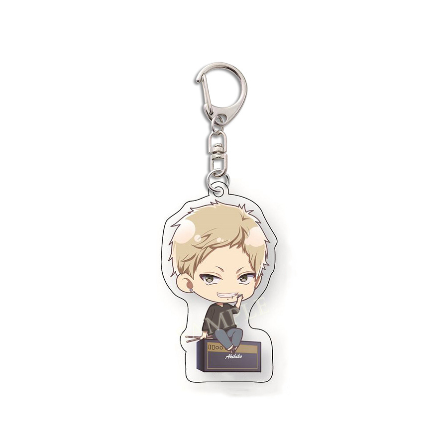 アクリルキーホルダーバッグチャームペンダントホットブロードギ - Resin Art Keychain のレビューと価格