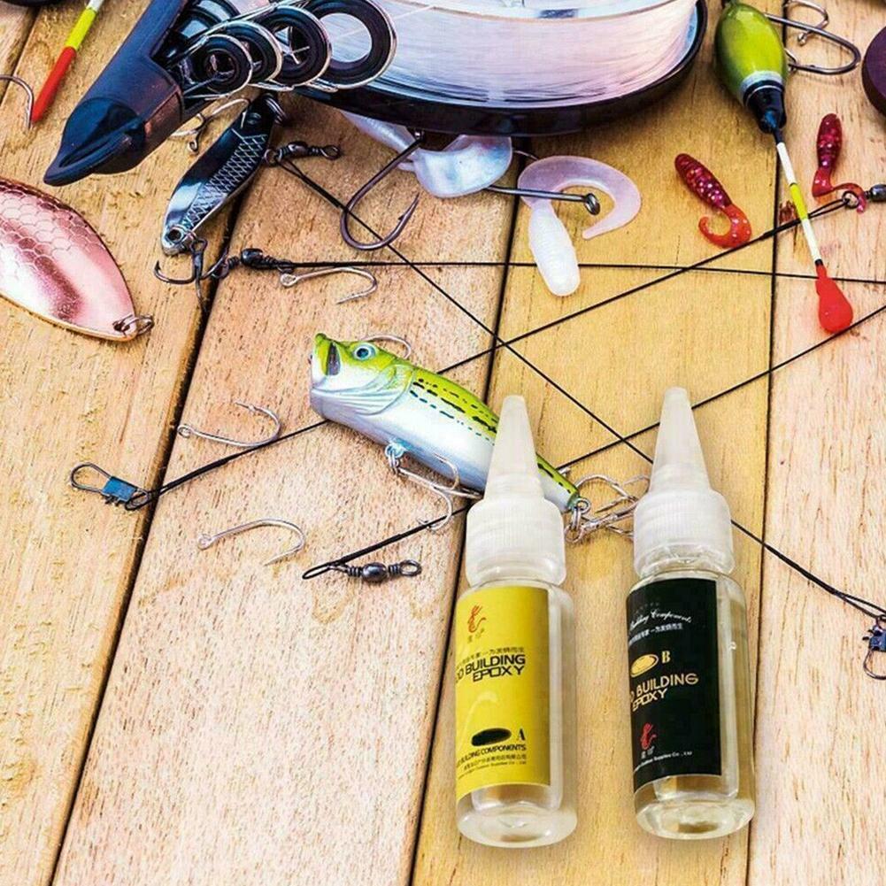 2 個 DIY 釣りツール修理エポキシ樹脂 AB 接着剤釣竿 - Epoxy Resin Ab のレビューと価格