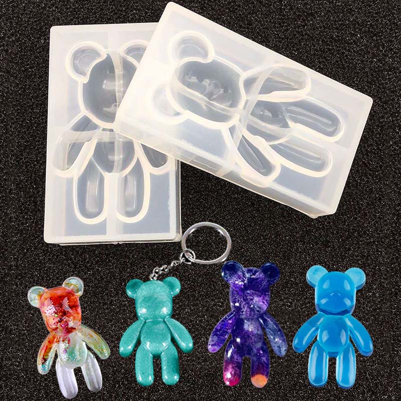 DIYクリスタルエポキシ樹脂キット、3D立っているクマのシリ - Resin Art Stand のレビューと価格
