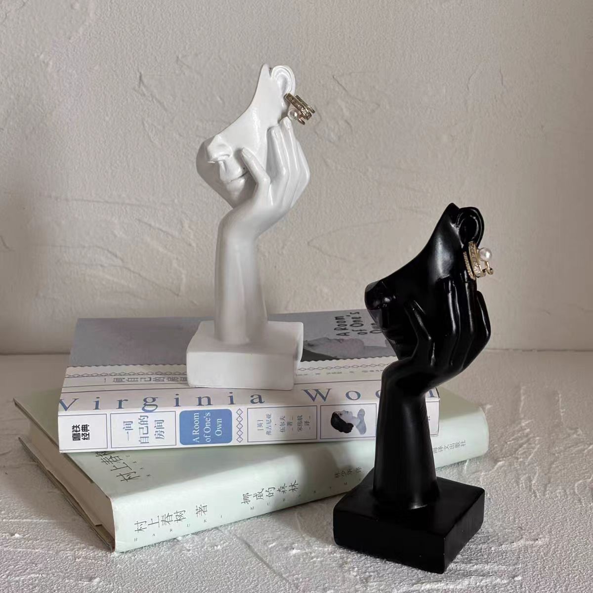 樹脂工芸品装飾品抽象フィギュアイヤリングディスプレイスタンド - Resin Art Stand のレビューと価格